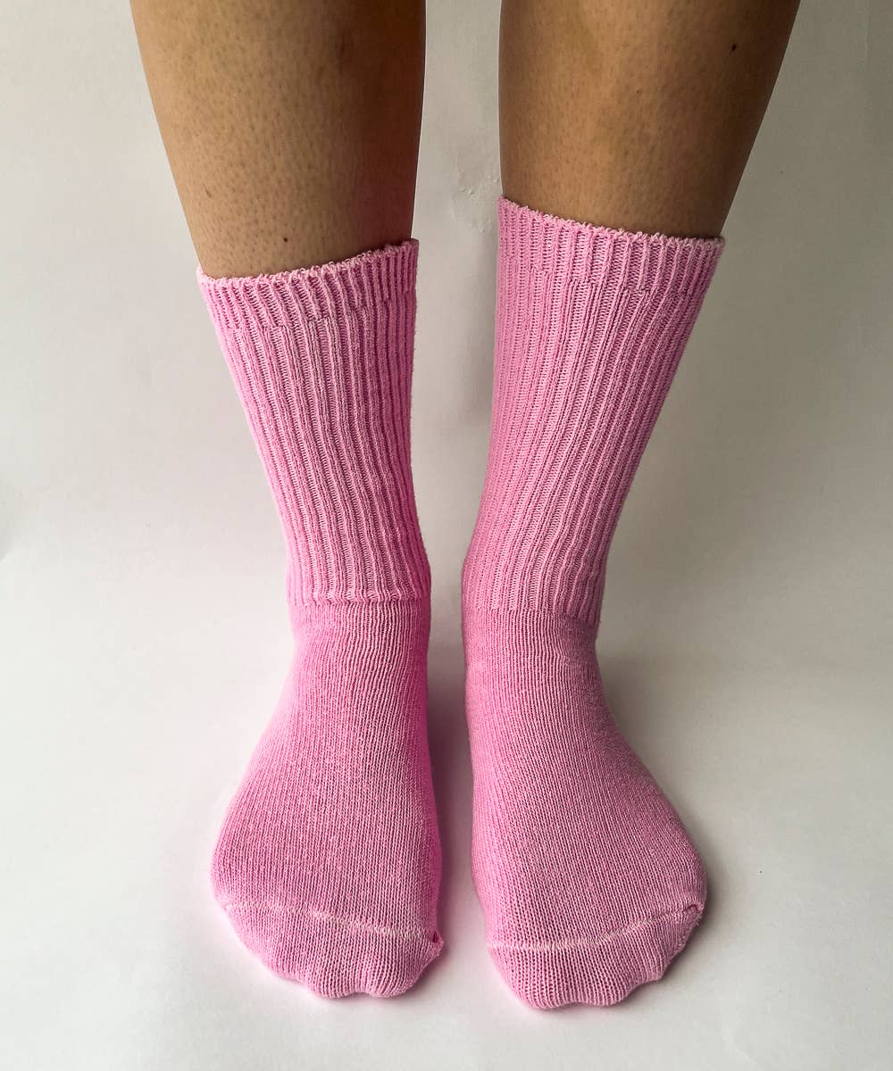 Dyed Cotton Socks