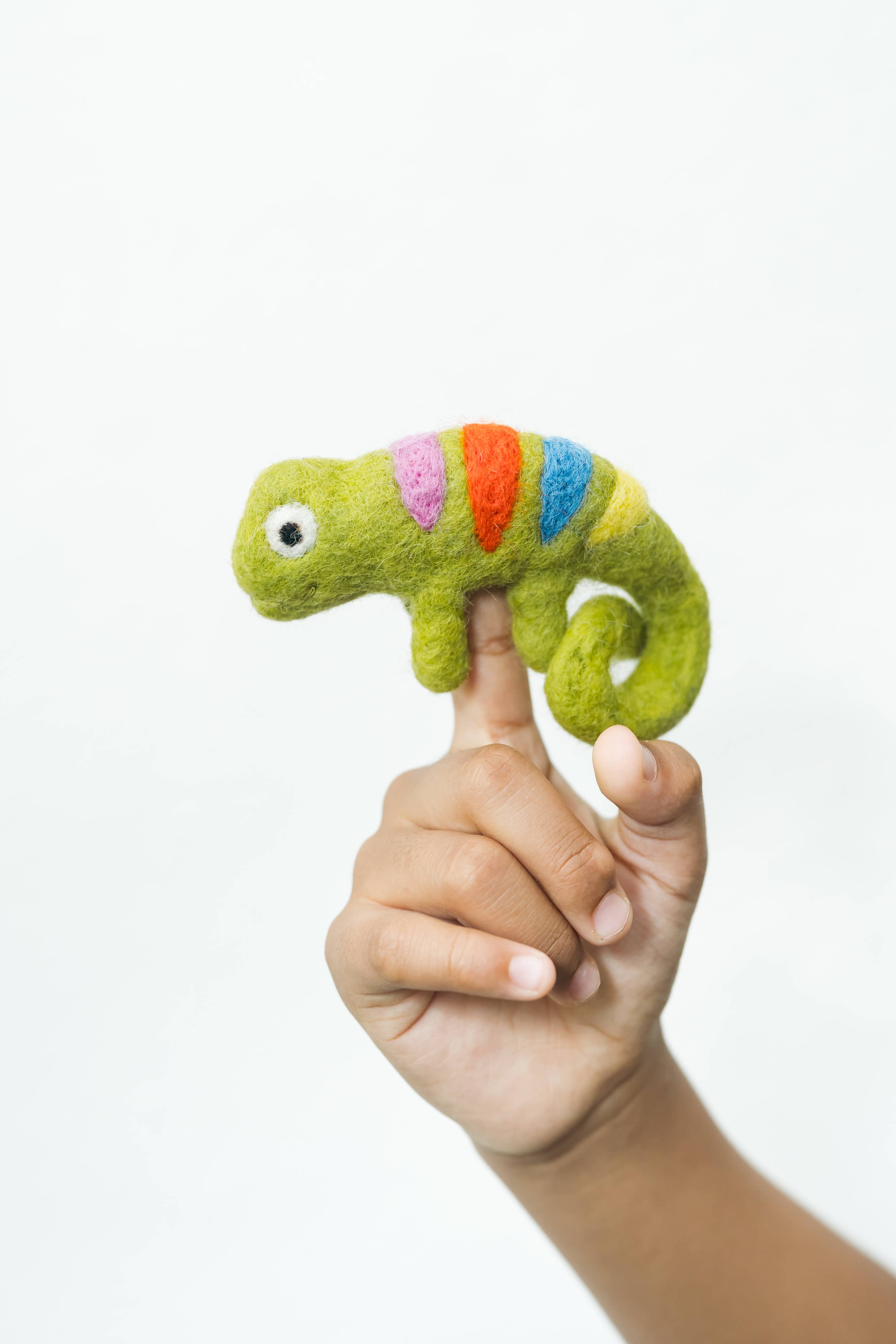 Chameleon Finger Puppet