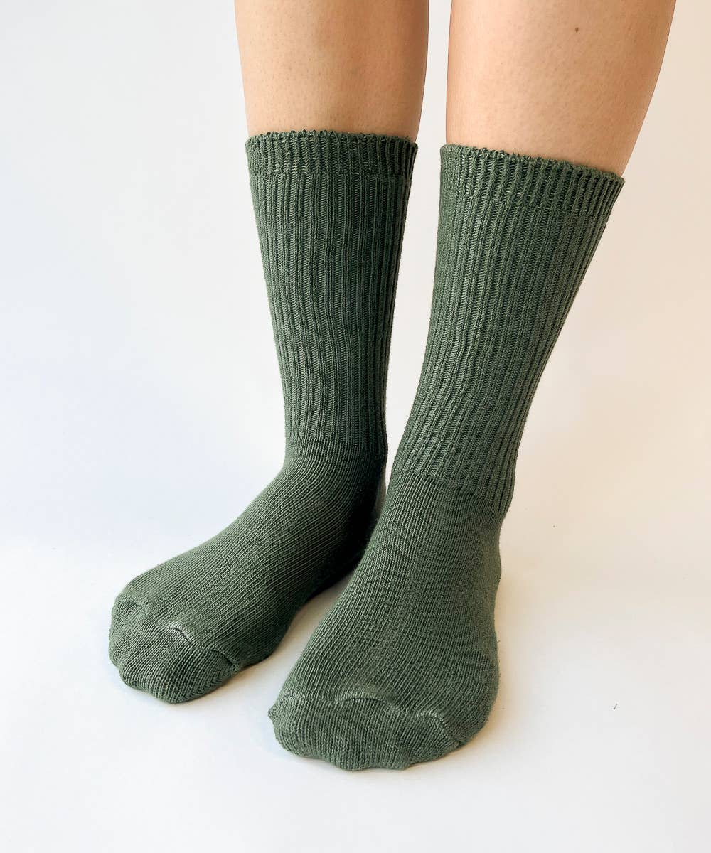 Dyed Cotton Socks