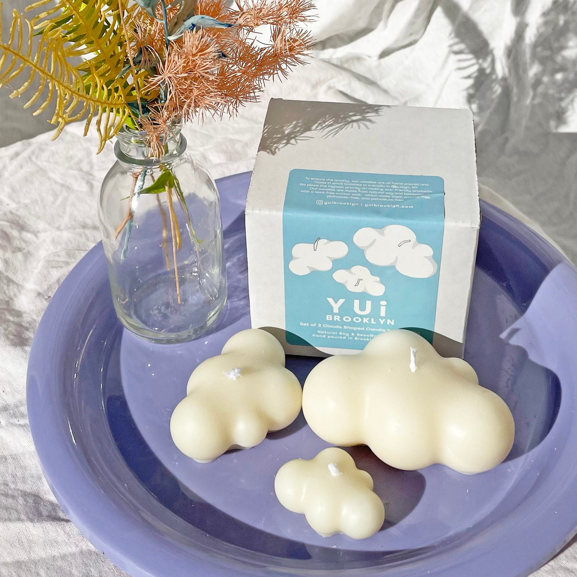 Cloud Candle Set