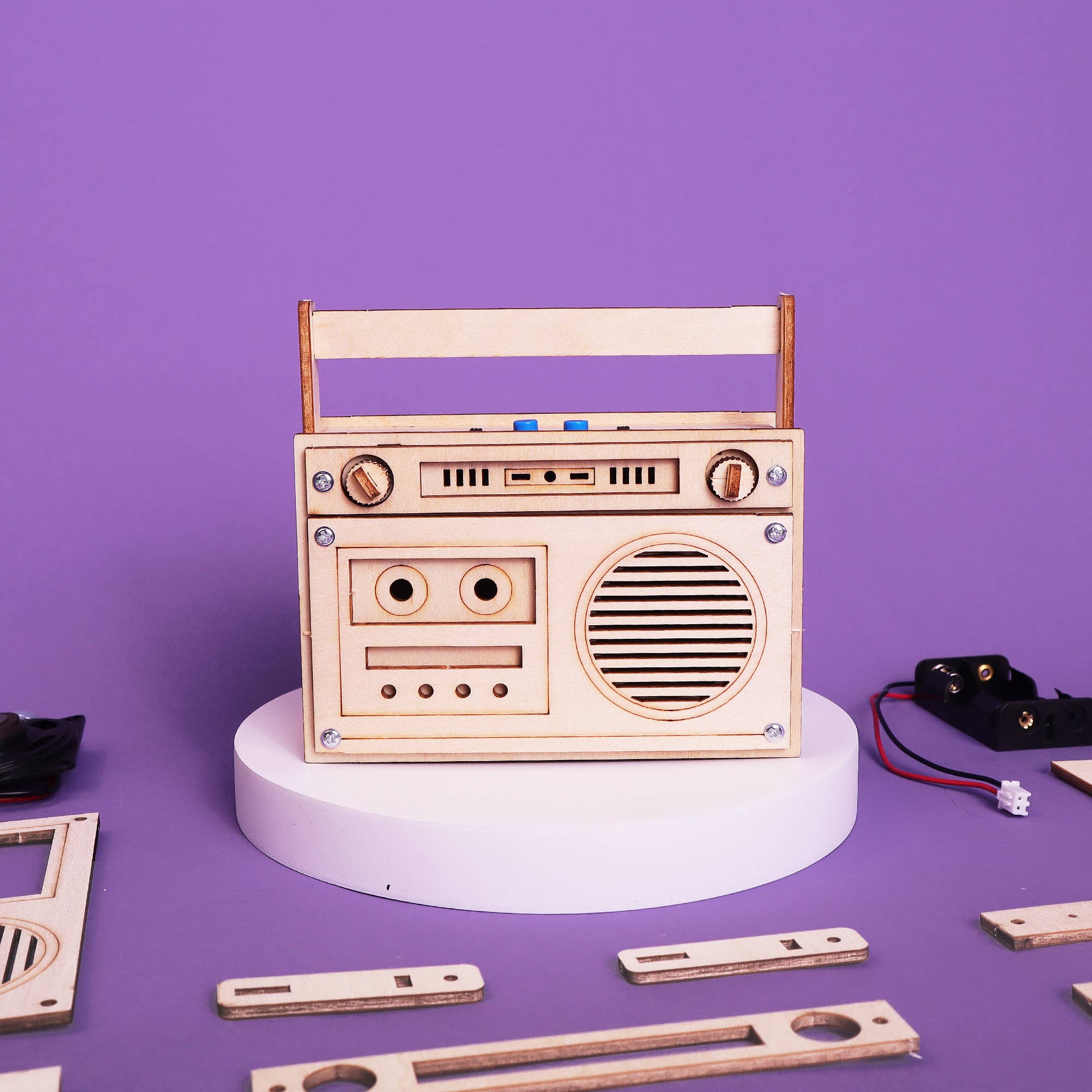 60 Seconds Voice Recorder DIY Kit, STEM Toy for Kids