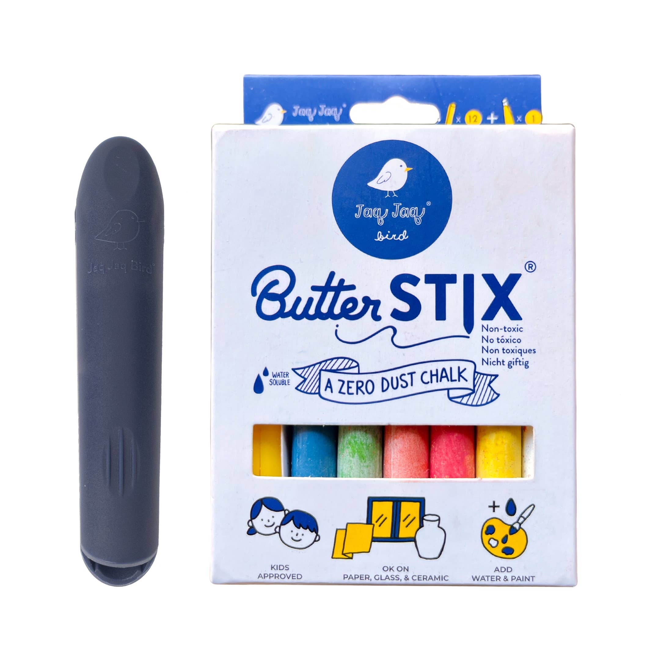 ButterStix® - Assorted Colors with Holder 12 pk