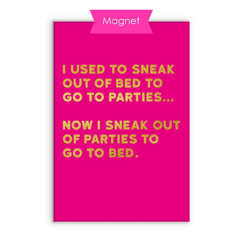 Parties Humor  Fridge Magnet