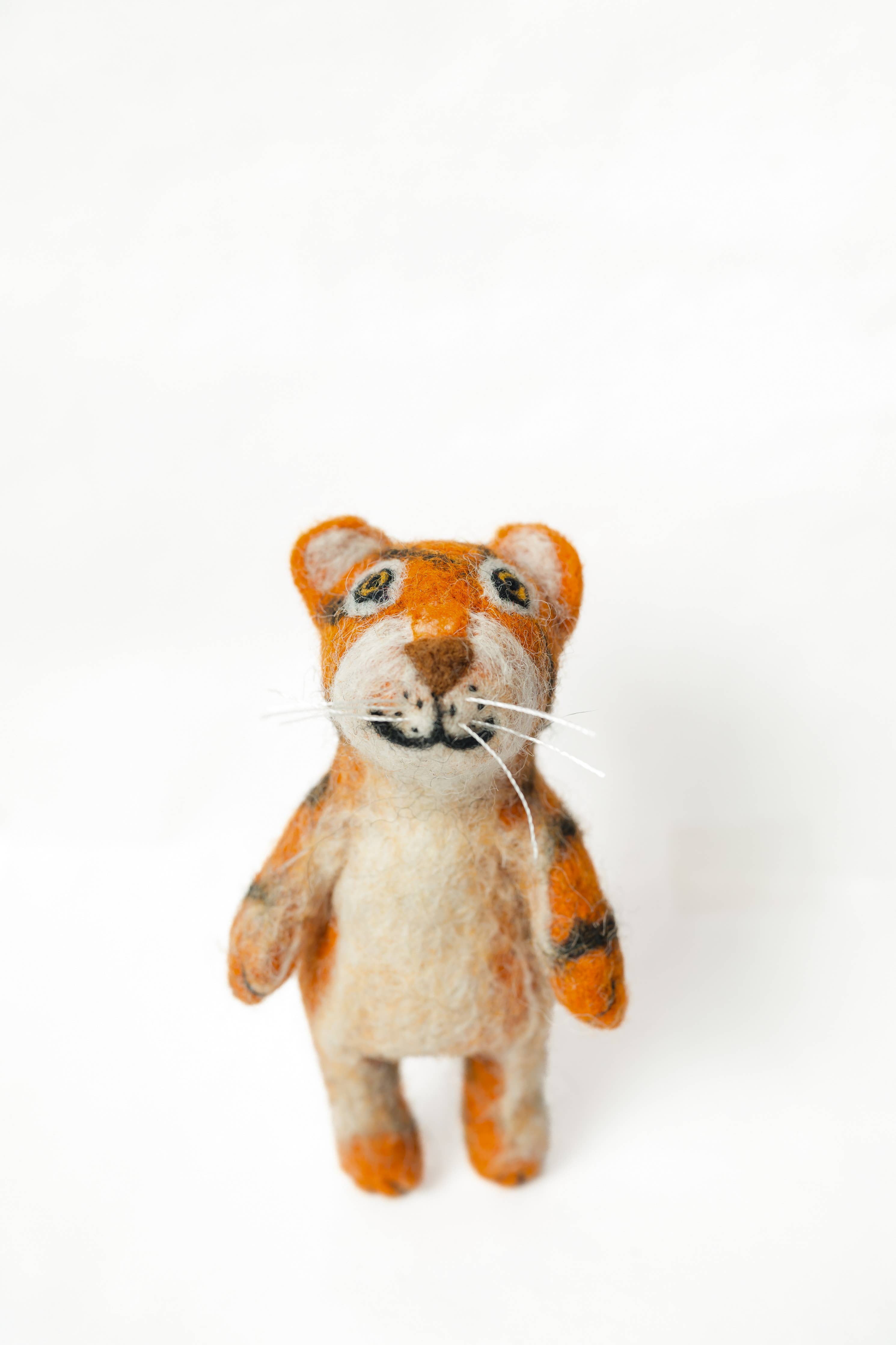 Tiger Finger Puppet