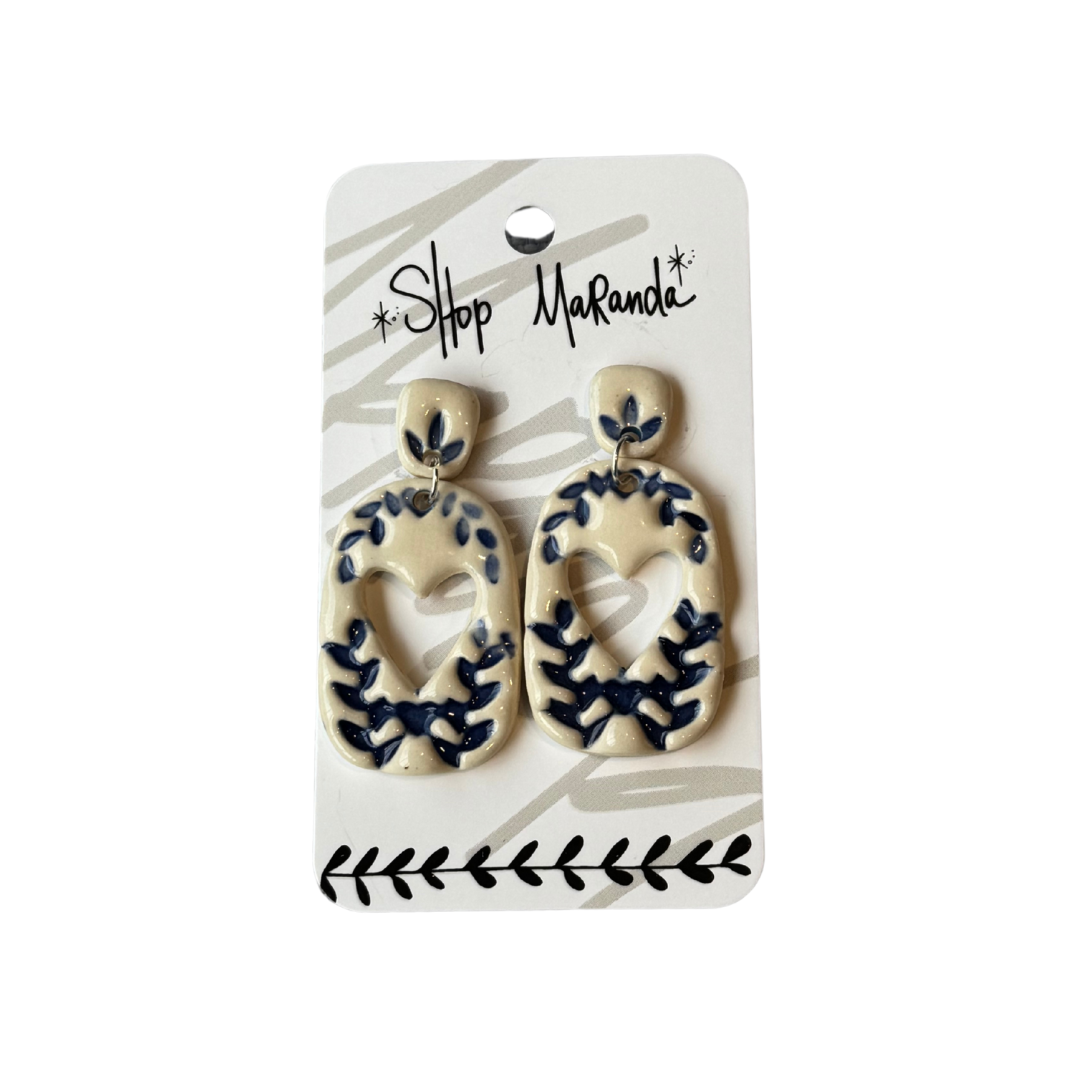 Ceramic Earrings by Maranda