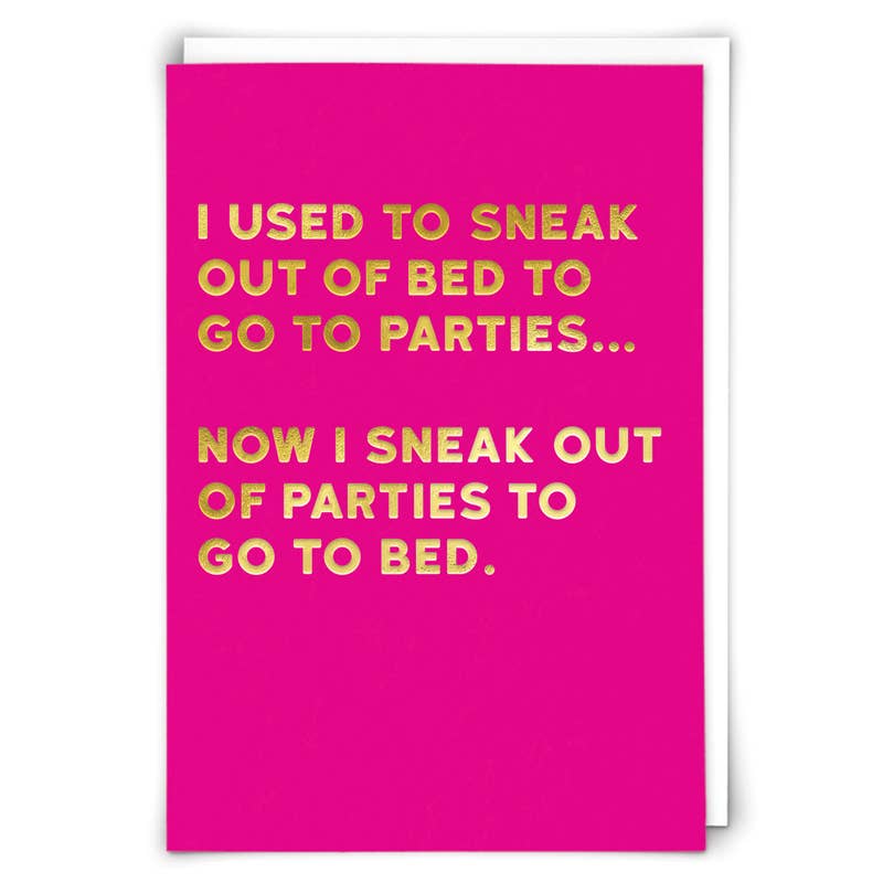 Parties Humor Greeting Card