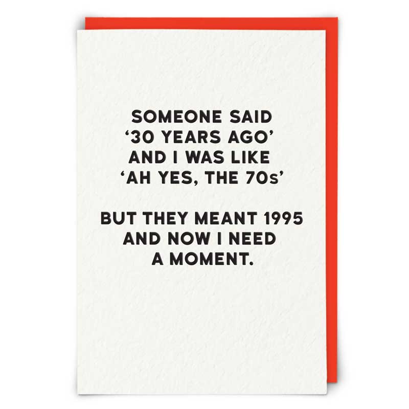 Moment Humor Greeting Card