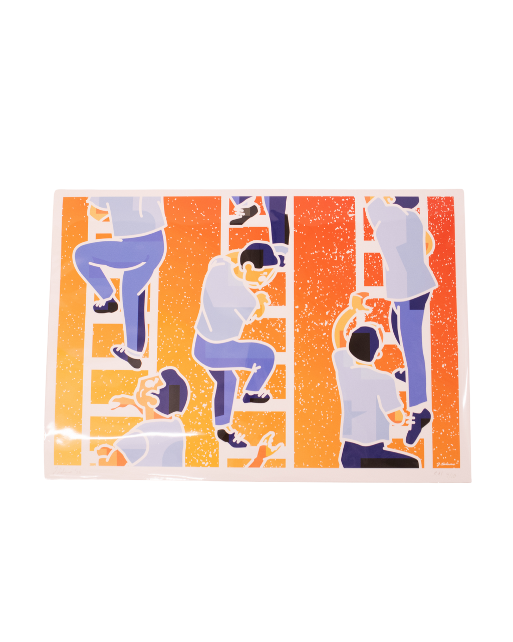 John Salame "Talking Backwards" Print