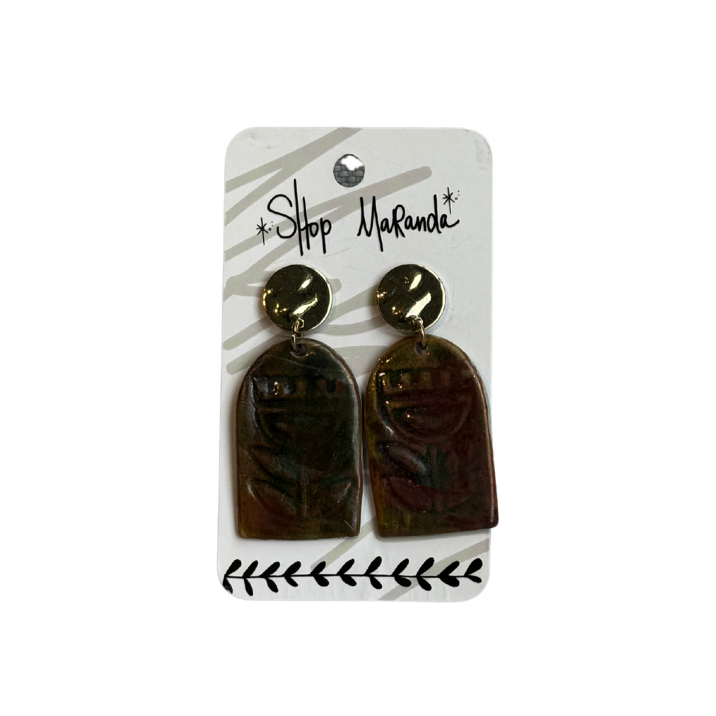 Ceramic Earrings by Maranda