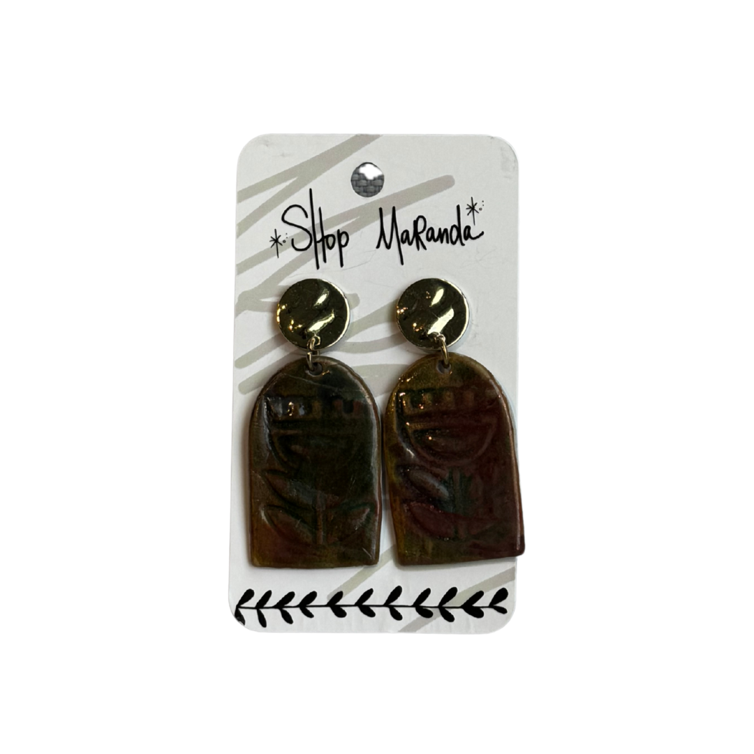 Ceramic Earrings by Maranda