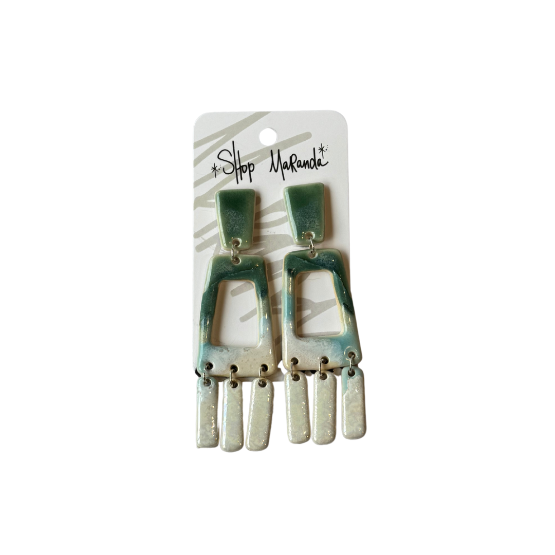 Ceramic Earrings by Maranda