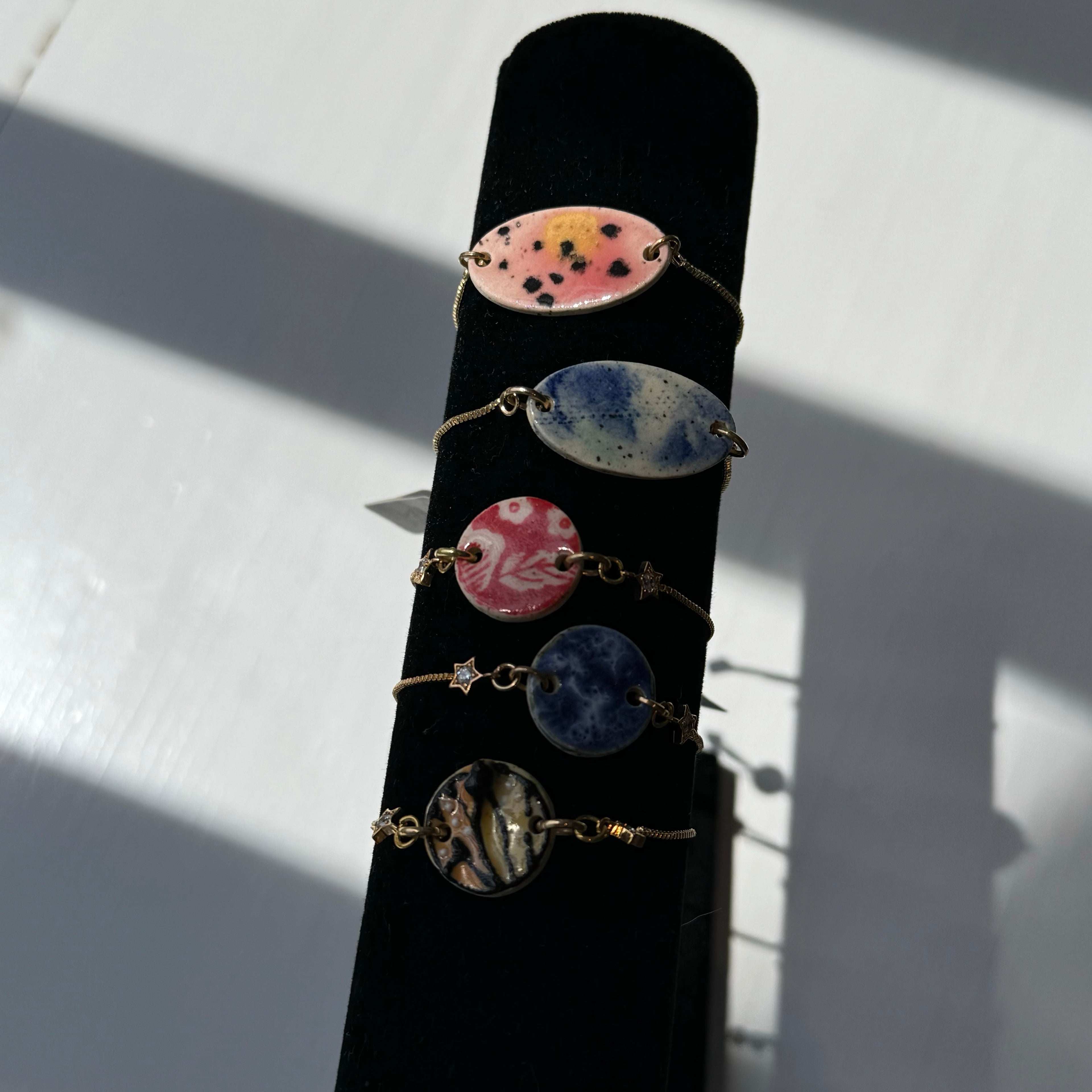 Ceramic Charm Bracelet by Maranda