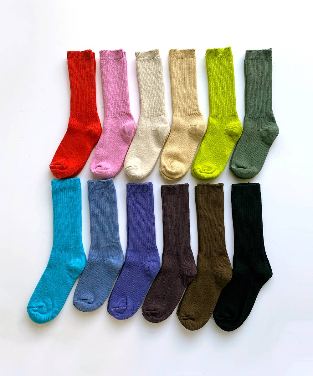 Dyed Cotton Socks