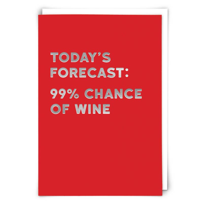 Forecast Greeting Card