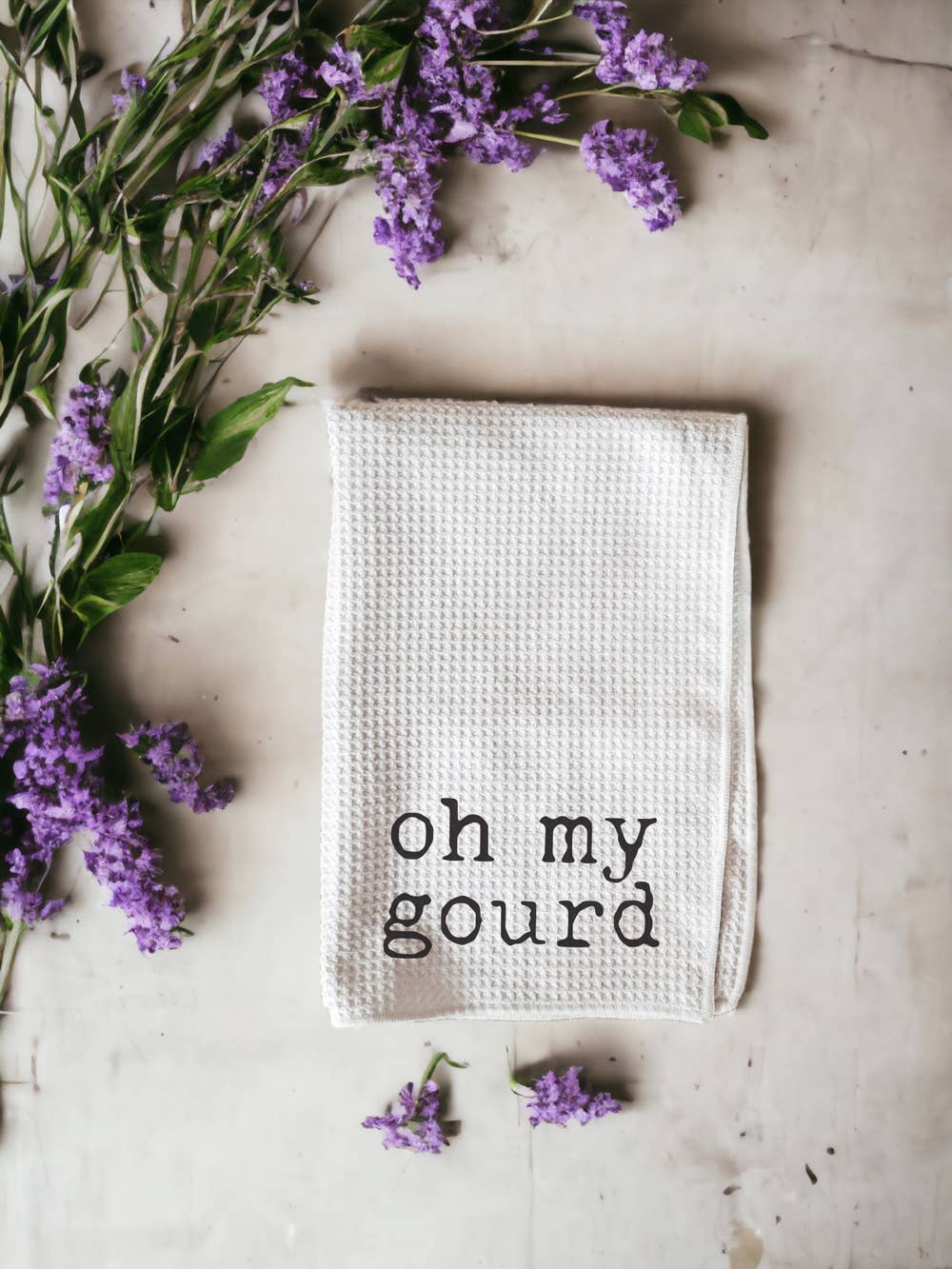 Oh My Gourd Fall Tea Towel