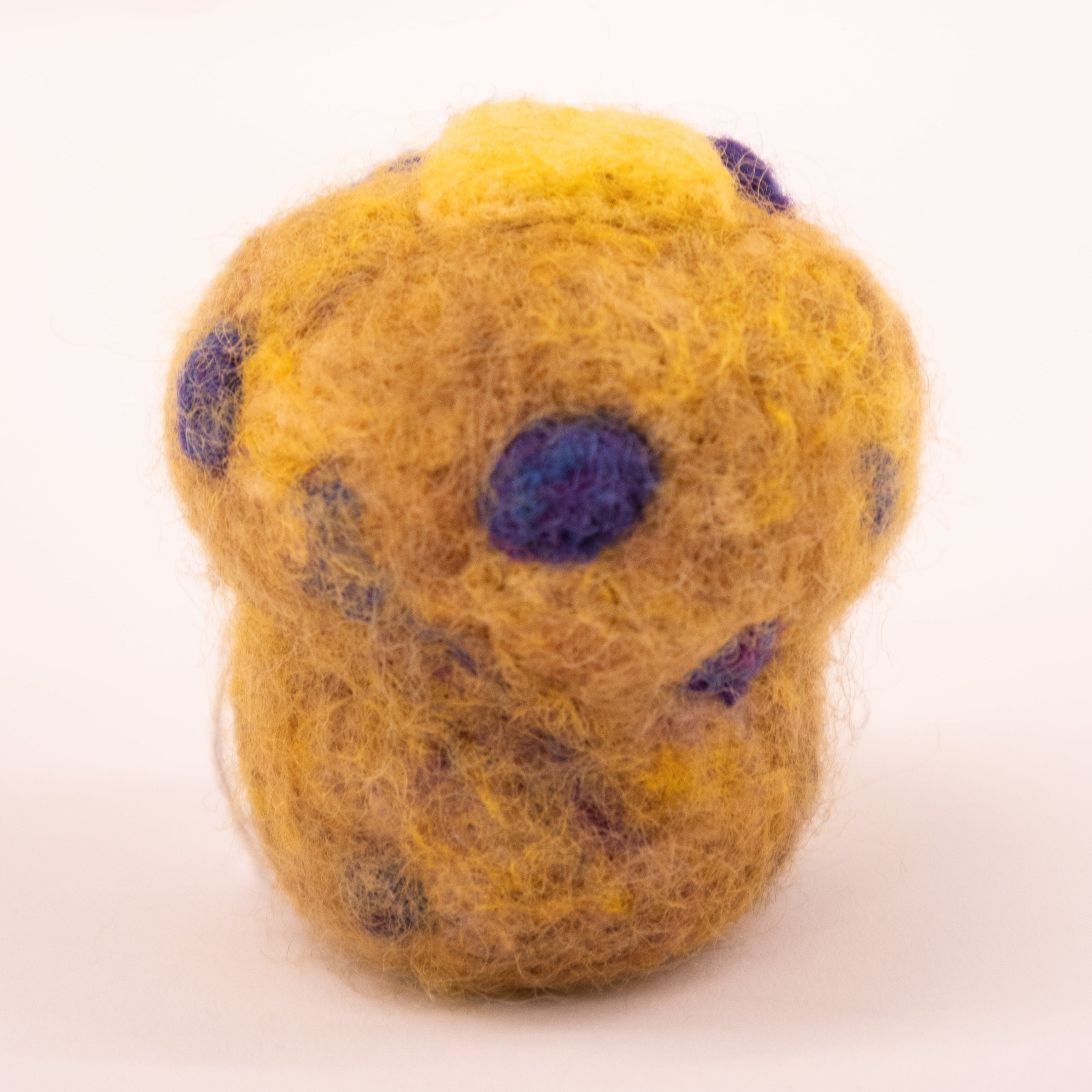 Darci Lenker Felt Art: Blueberry Muffin