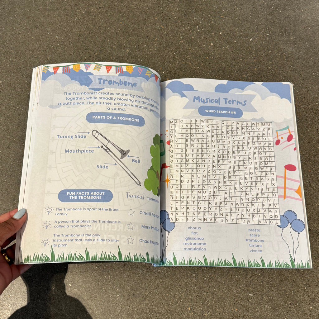 Mighty Marching Musicians Activity Book
