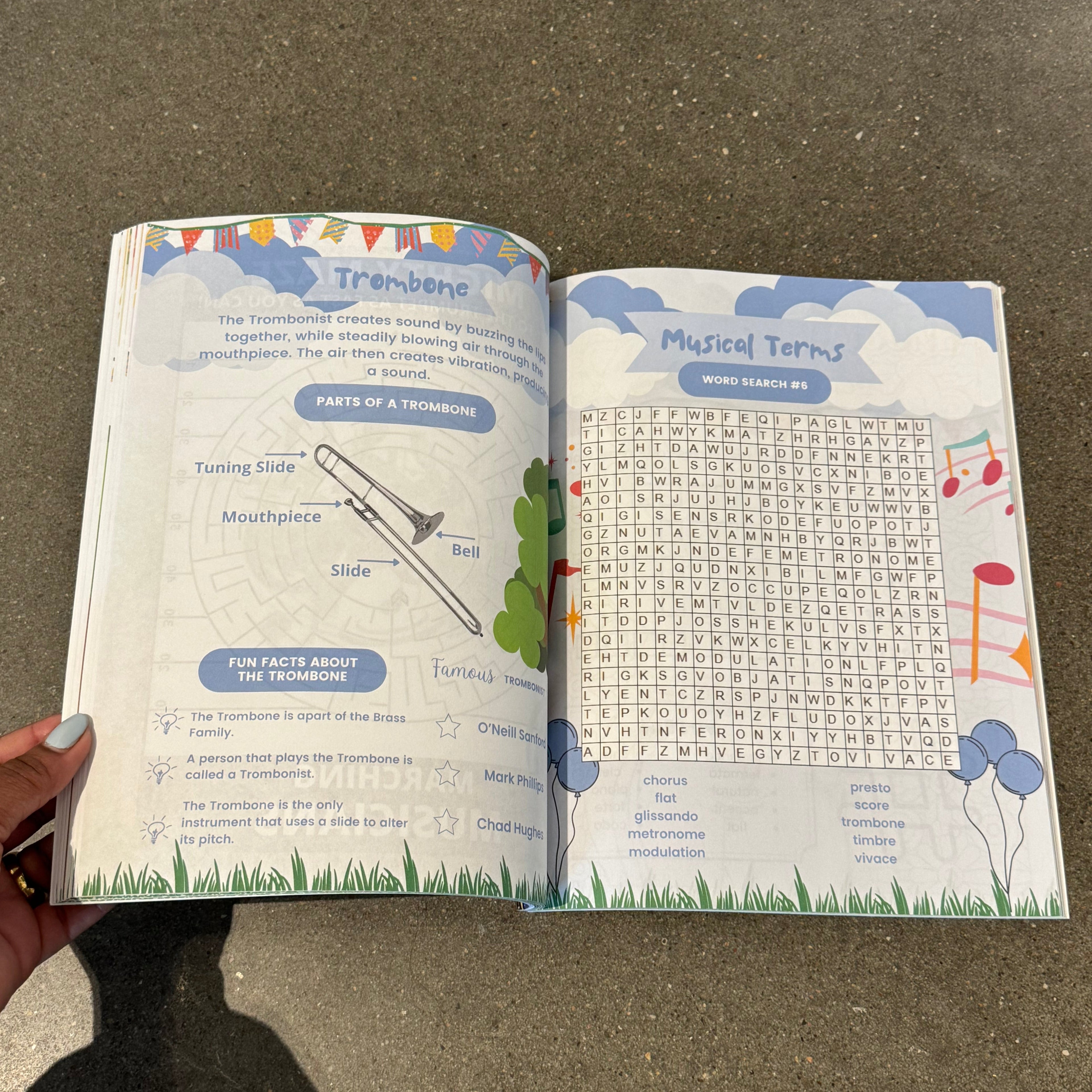 Mighty Marching Musicians Activity Book