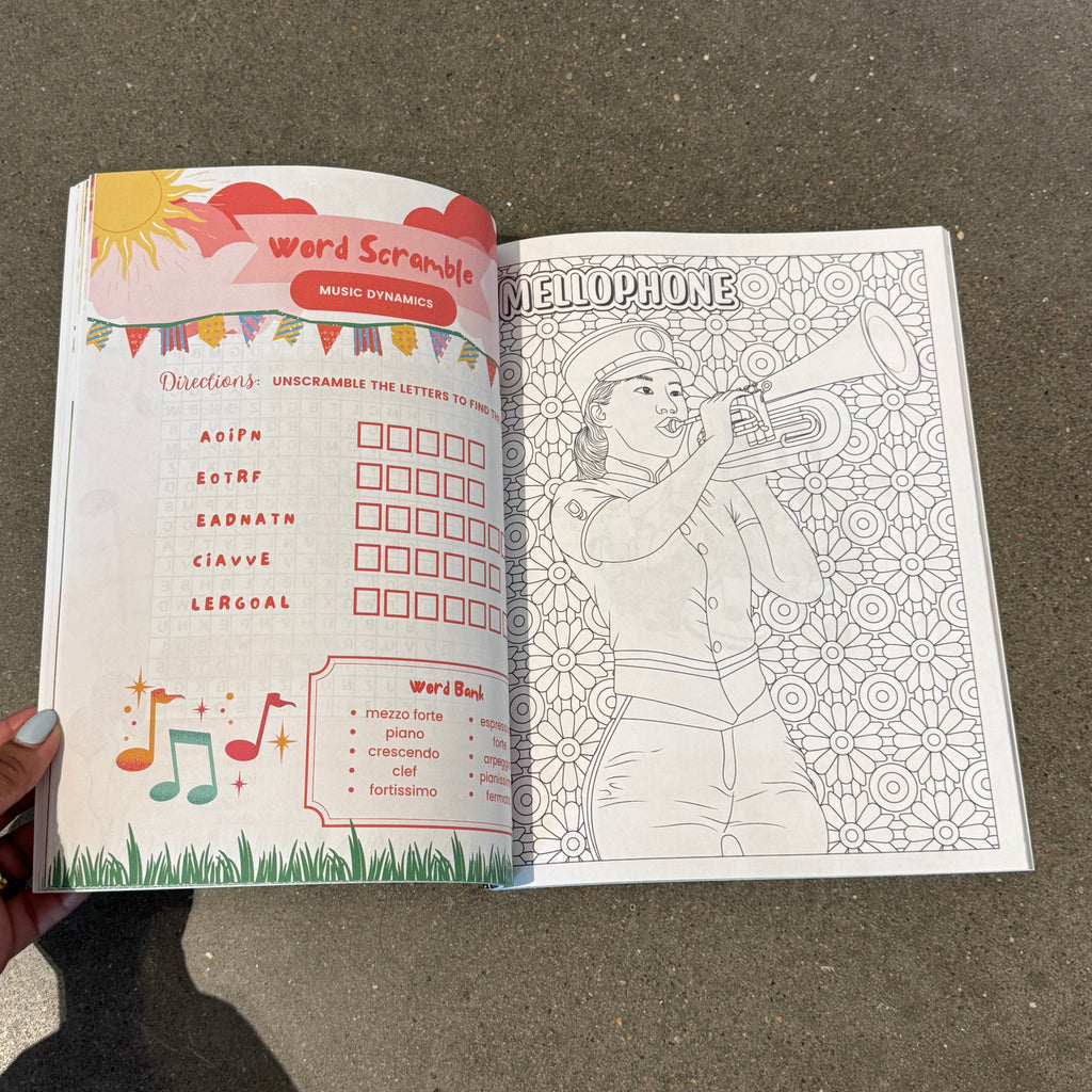 Mighty Marching Musicians Activity Book