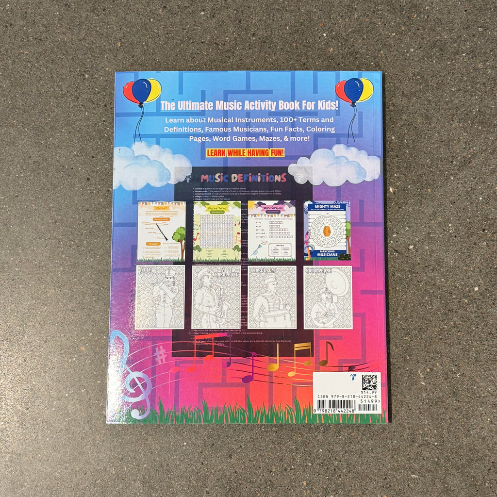 Mighty Marching Musicians Activity Book