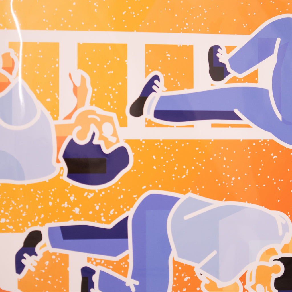 John Salame "Talking Backwards" Print