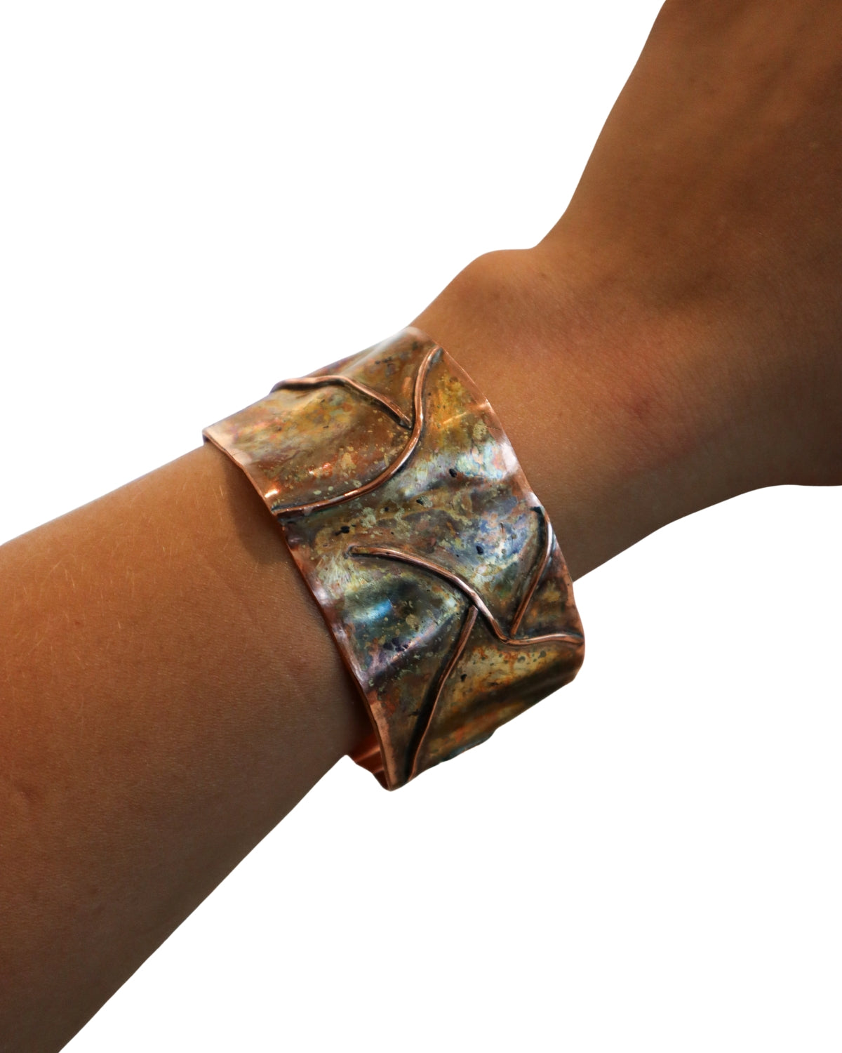 Fox Crider Studio: Molten Veined Bracelet (BR009)