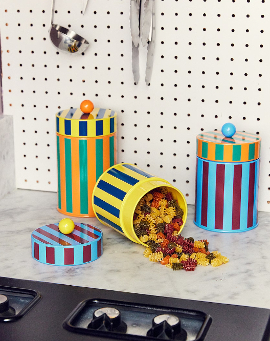 Striped Canisters