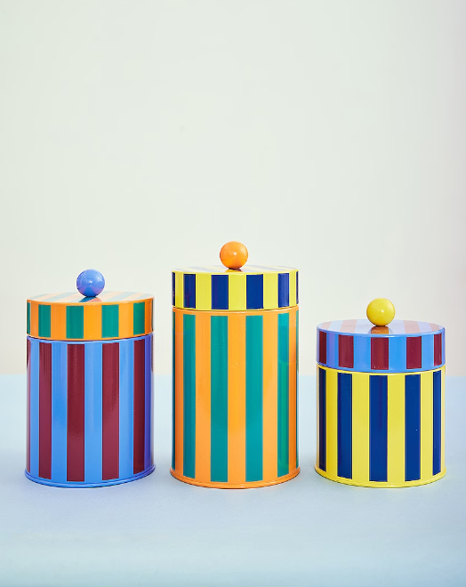 Striped Canisters