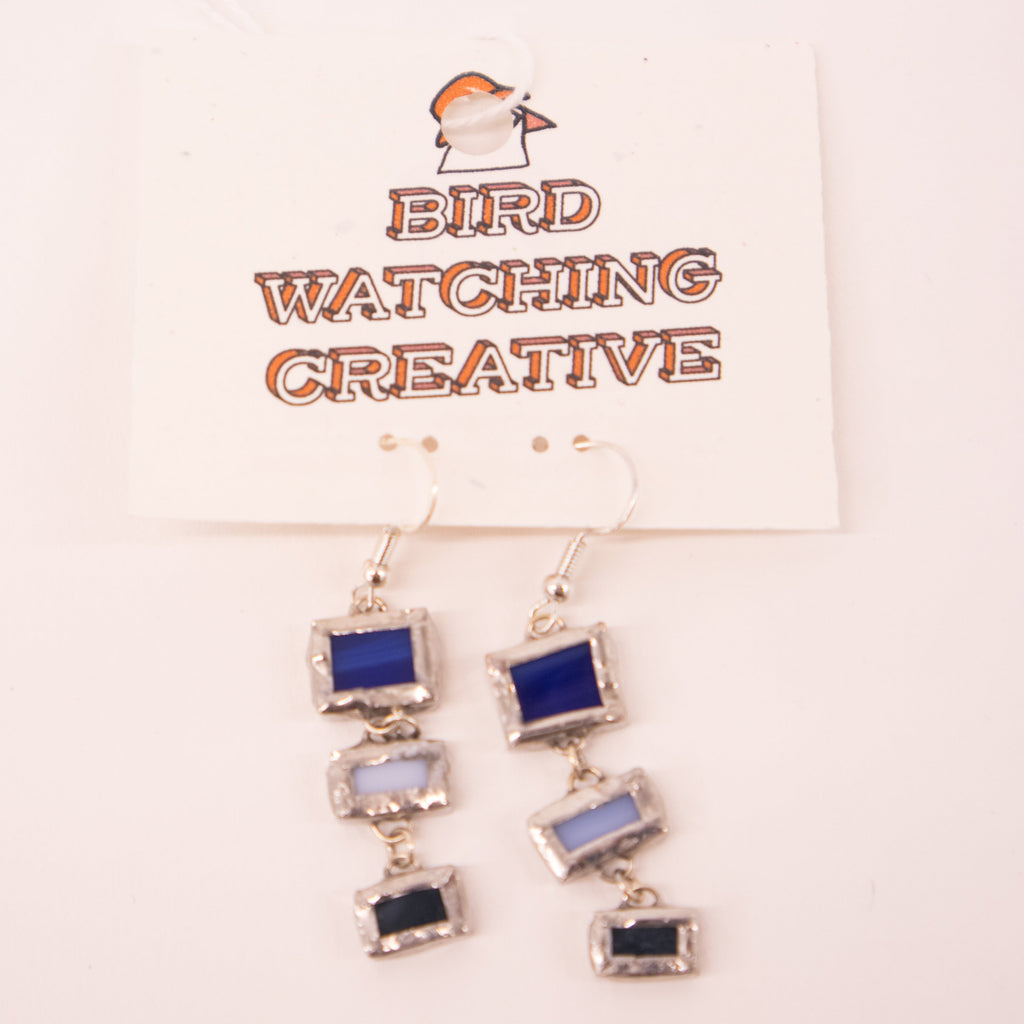 Birdwatching Creative (Anna Humes) Stained Glass Earrings