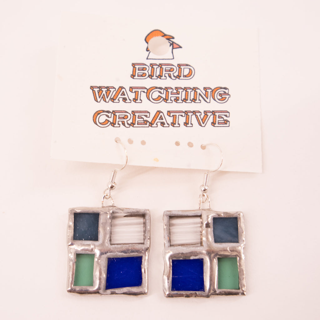 Birdwatching Creative (Anna Humes) Stained Glass Earrings