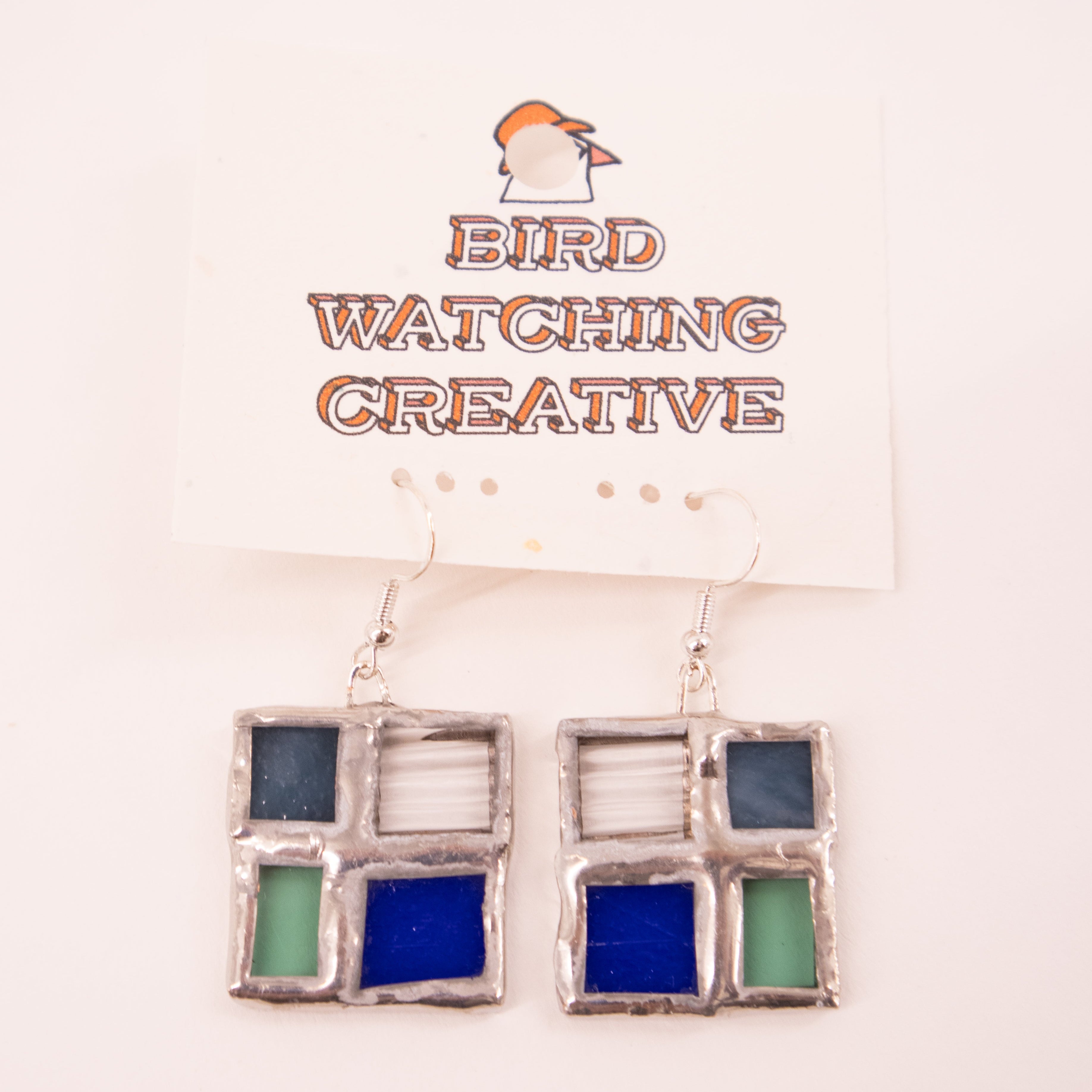 Birdwatching Creative (Anna Humes) Stained Glass Earrings