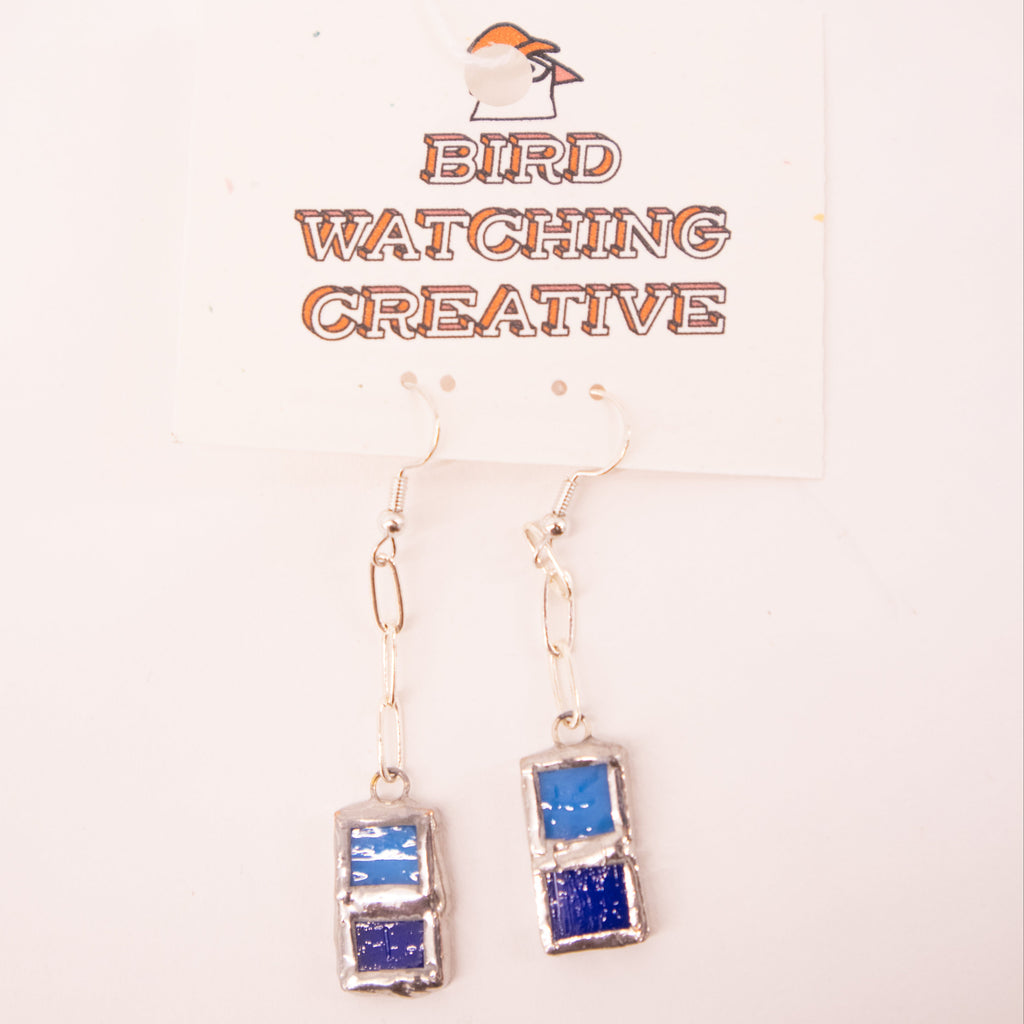 Birdwatching Creative (Anna Humes) Stained Glass Earrings