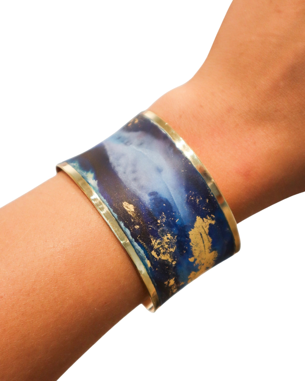 Fox Crider Studio: Starry Night Wide Bracelet (BR001)