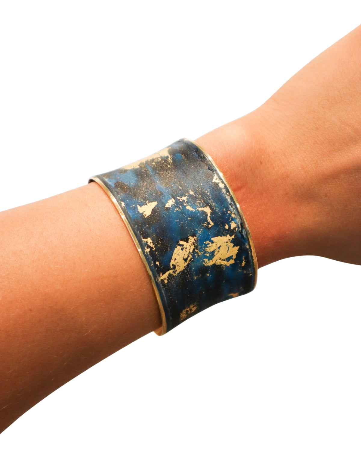 Fox Crider Studio: Starry Night Wide Bracelet (BR002)