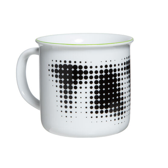 White and Green Tate Mug