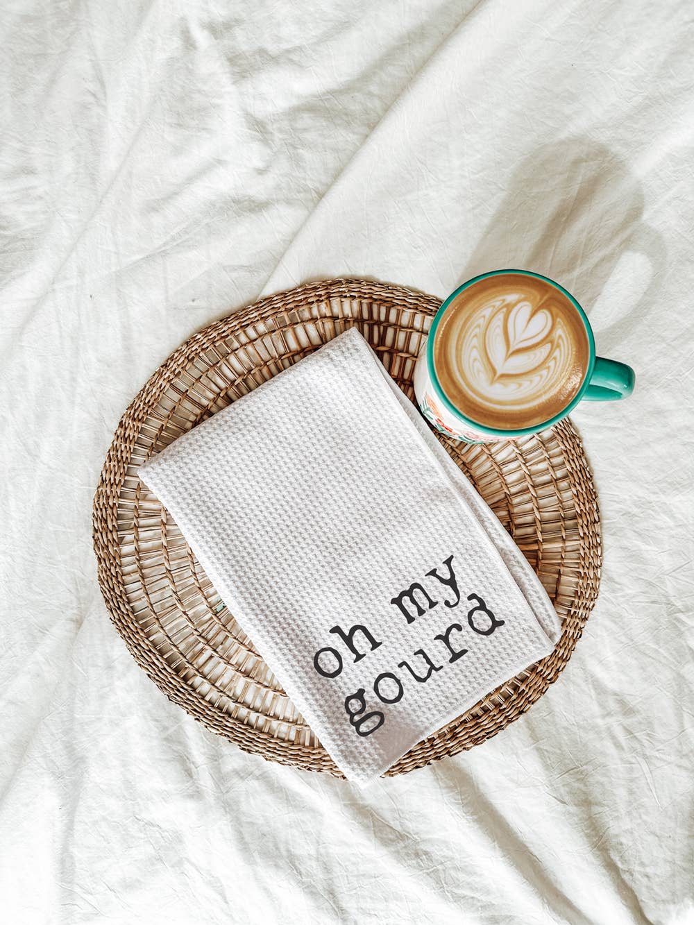 Oh My Gourd Fall Tea Towel