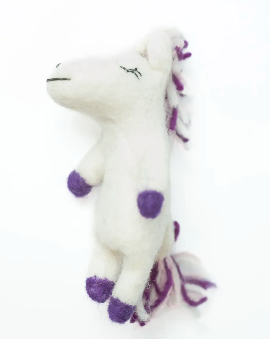 Unicorn Finger Puppet