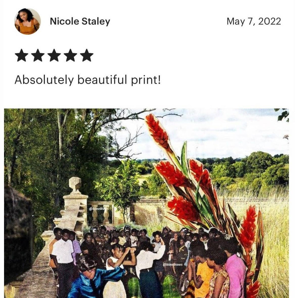 Kids Dancing Celebration Art Print: 14″ × 11″