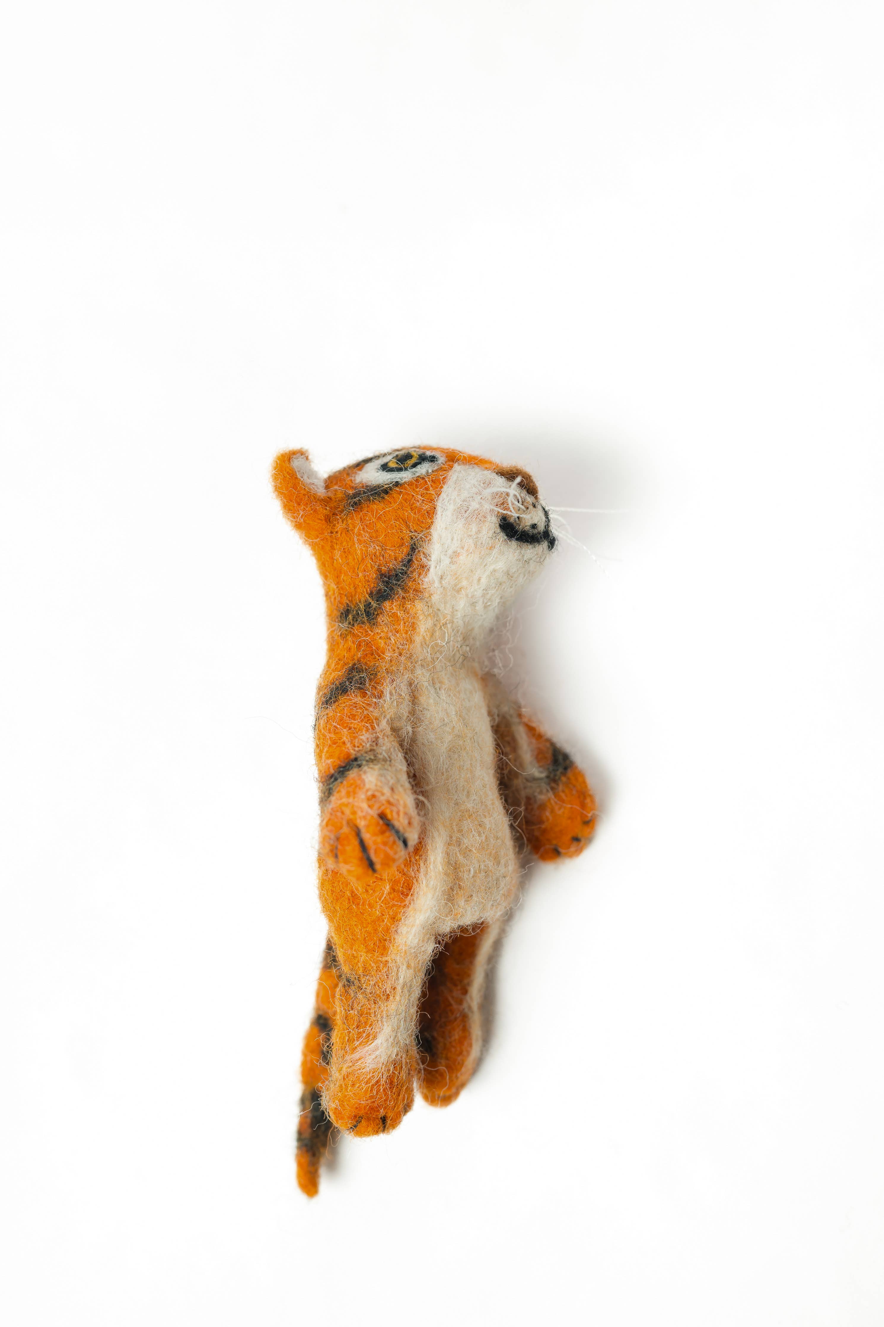 Tiger Finger Puppet