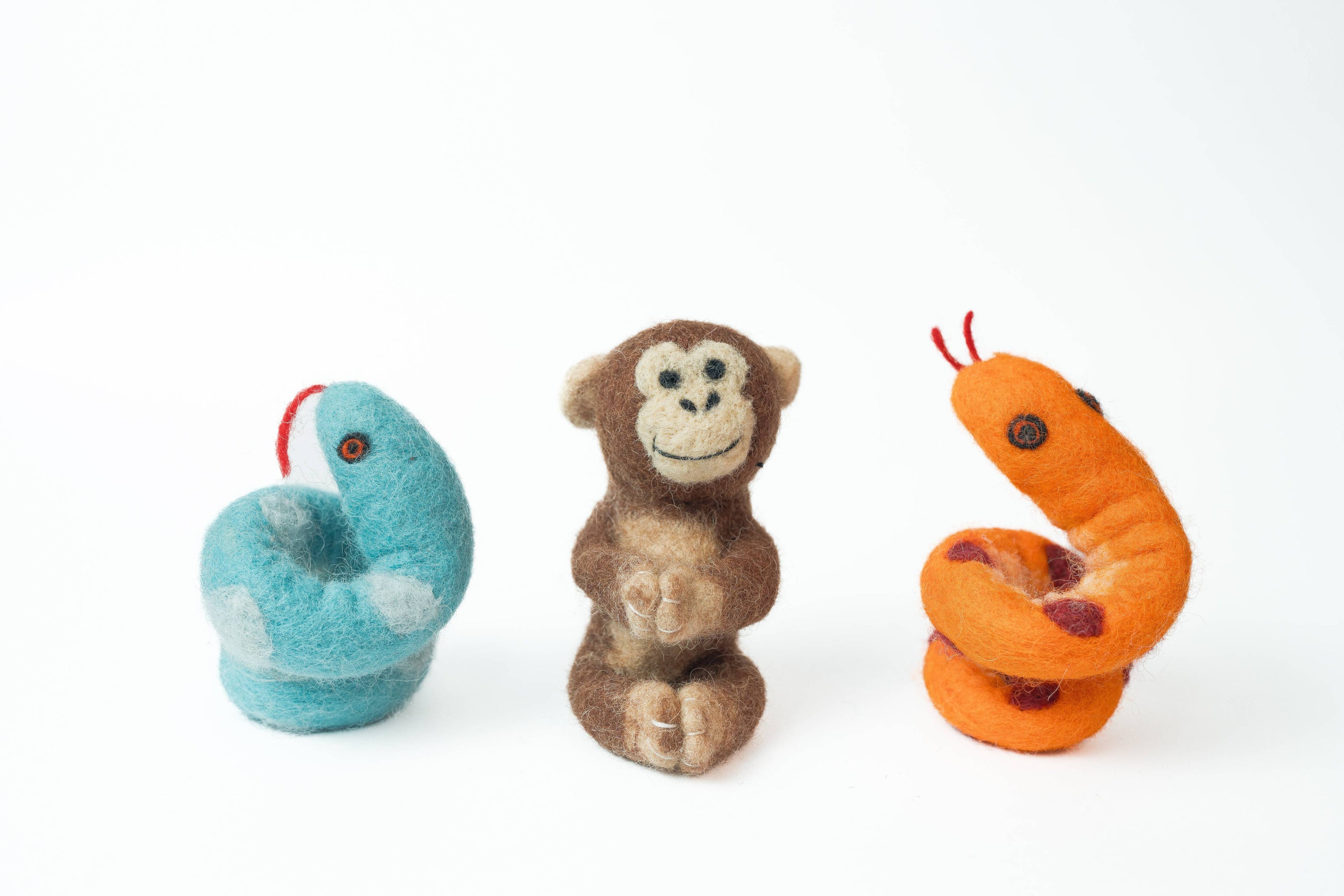 Monkey Finger Puppet