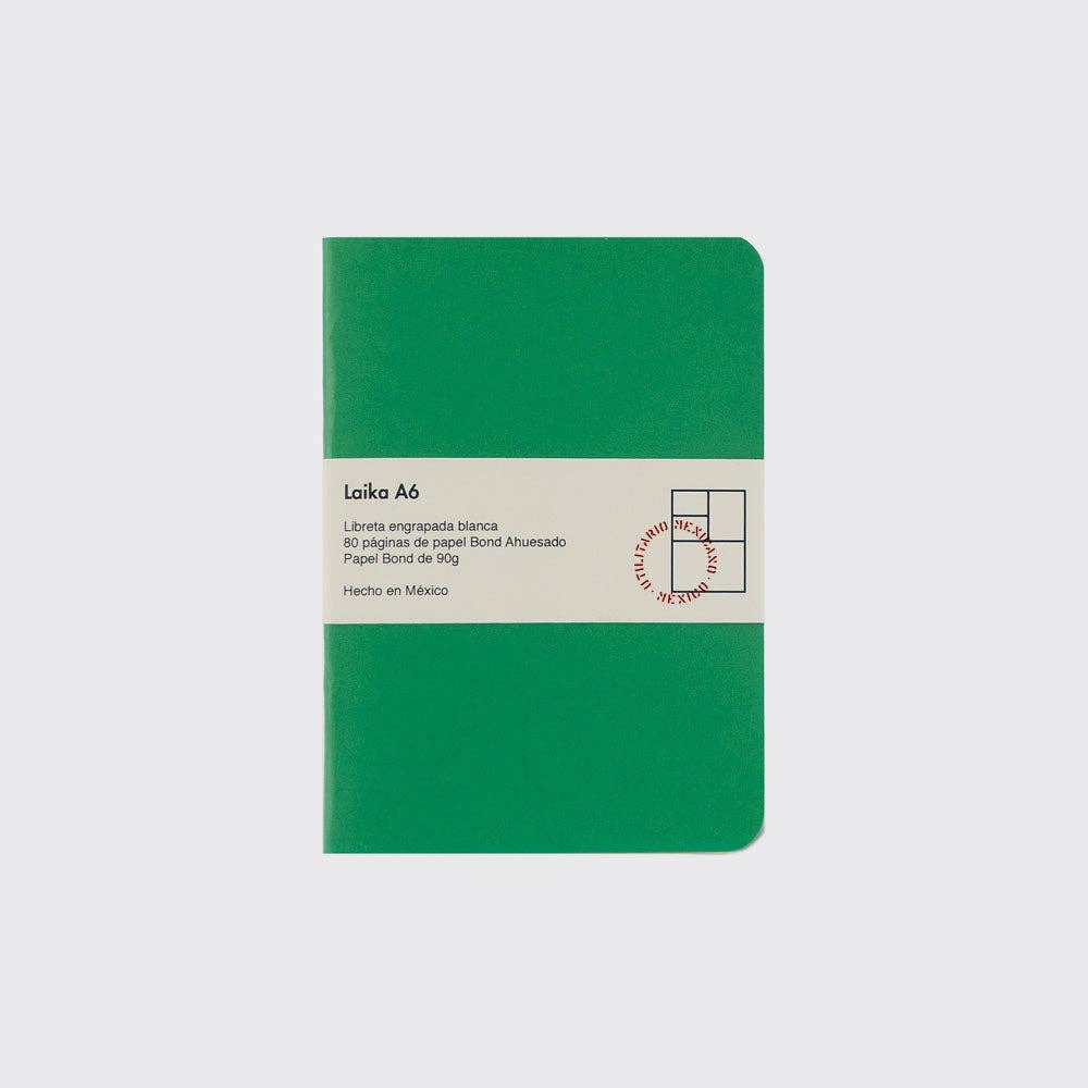 A6 NOTEBOOK / BARRAGAN GREEN