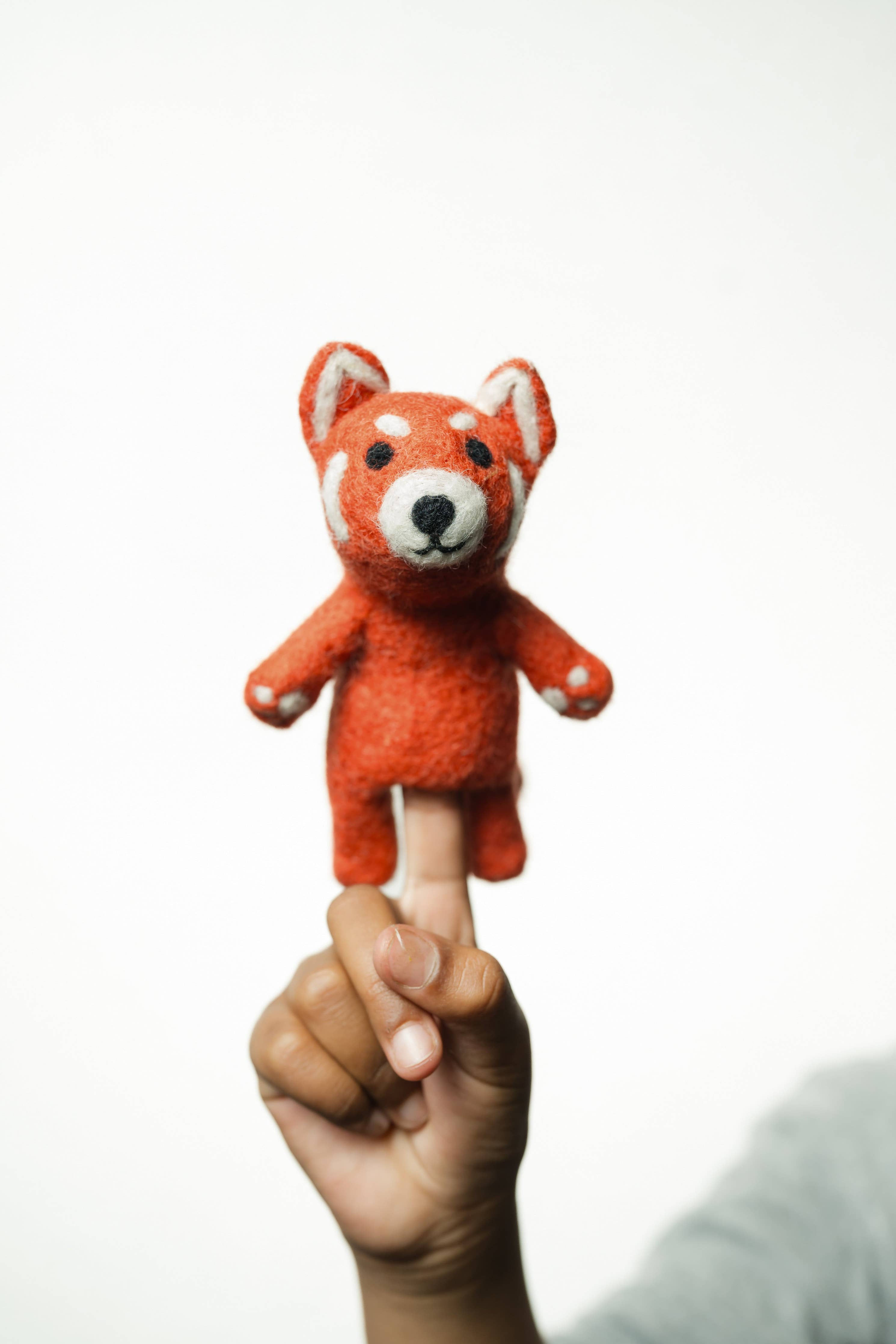 Red Panda Finger Puppet