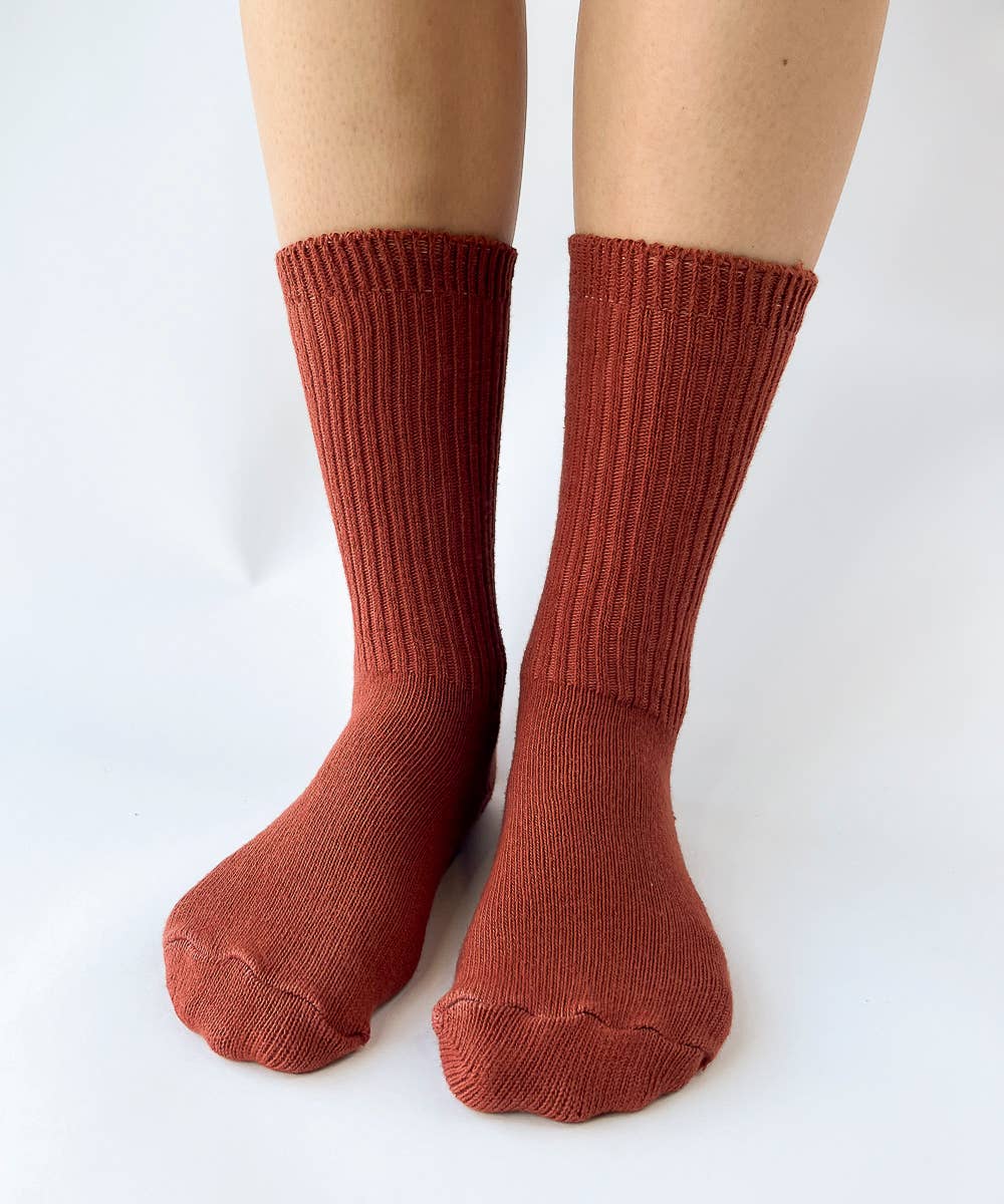 Dyed Cotton Socks