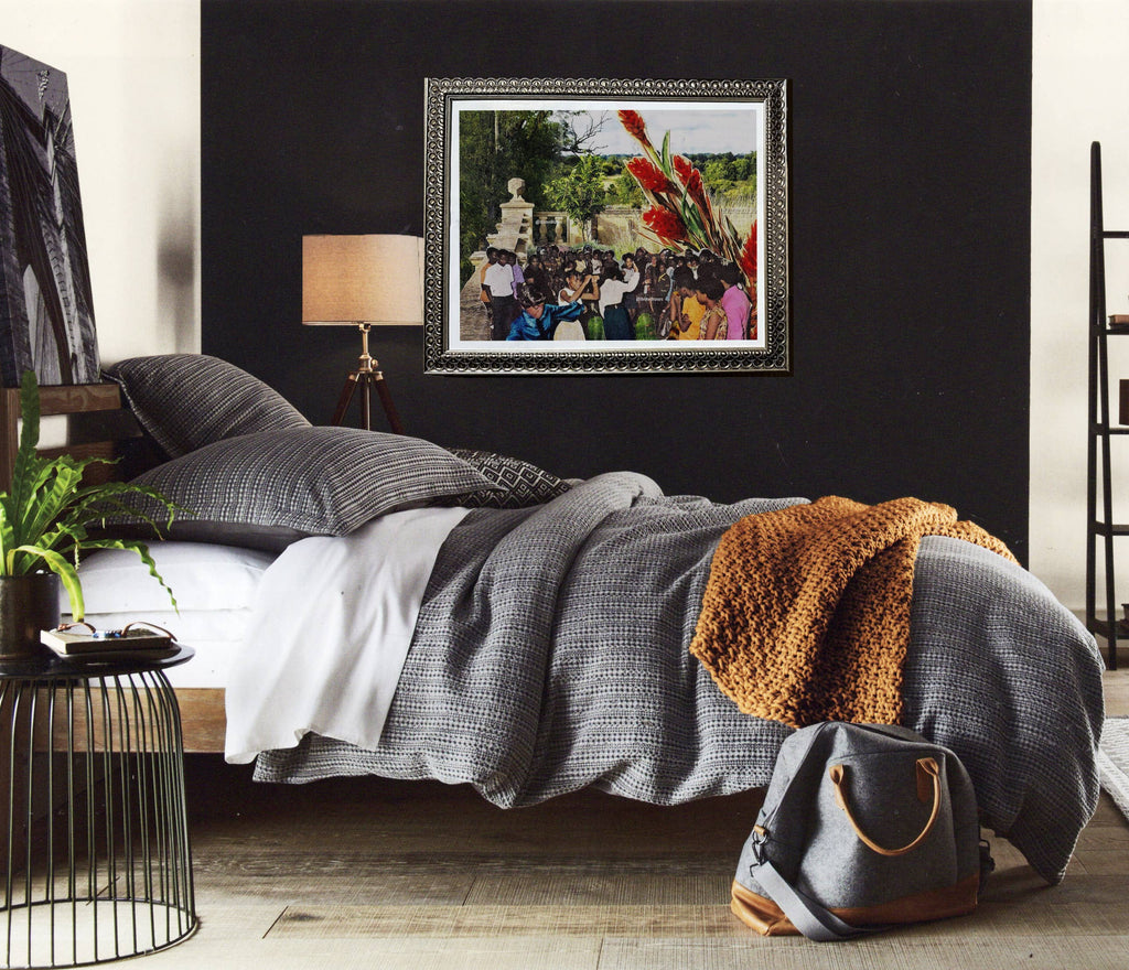 Kids Dancing Celebration Art Print: 14″ × 11″