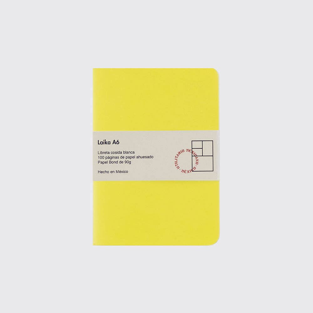 A6 NOTEBOOK / BARRAGAN YELLOW