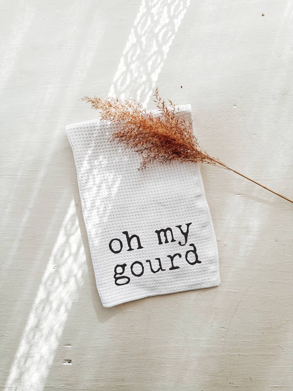 Oh My Gourd Fall Tea Towel