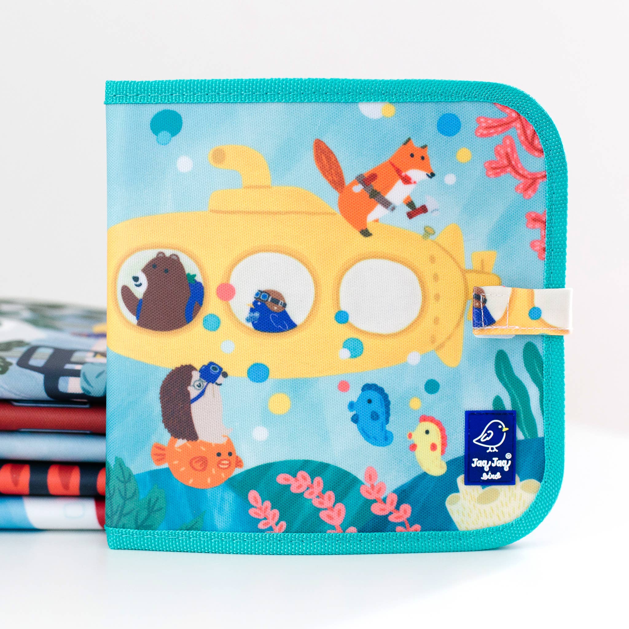 Jaq Jaq & Friends erasable book - Submarine