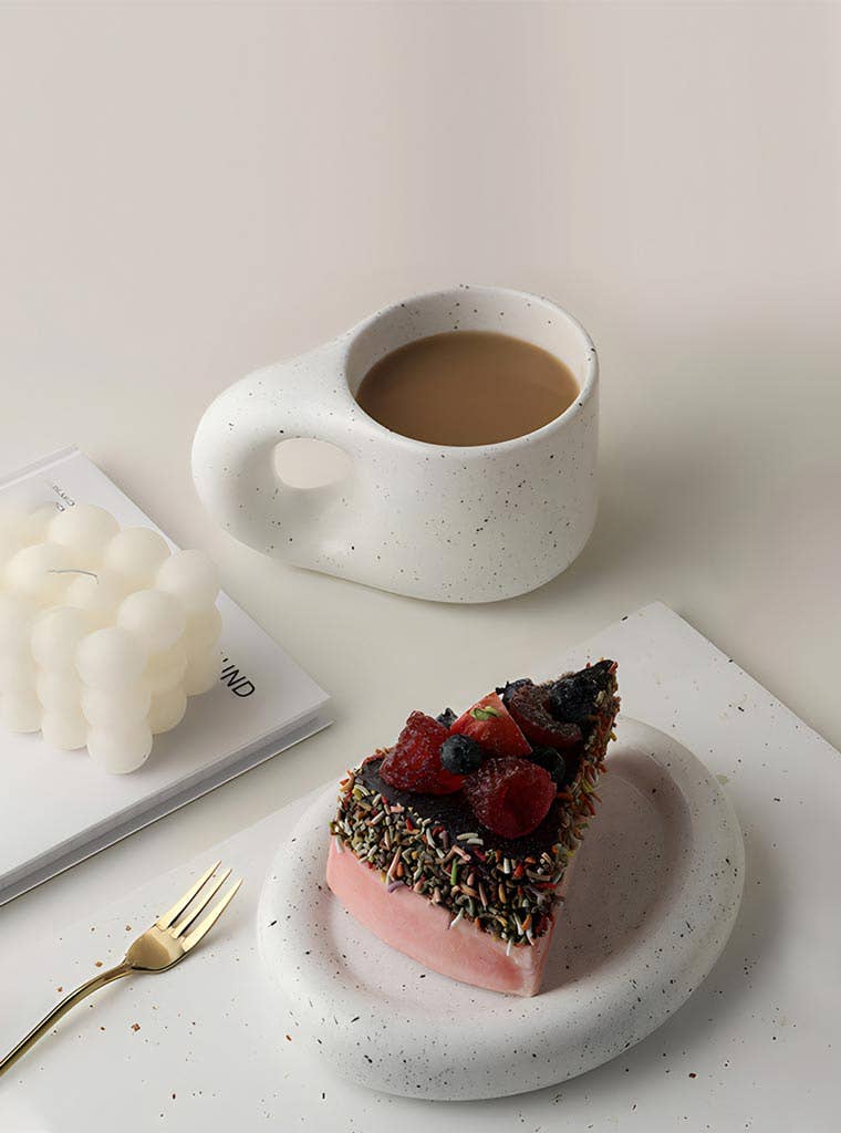 Oreo Speckled Mug Set "Drapeau"